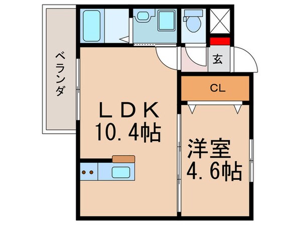 ウィンドヒル御殿山Ⅱの物件間取画像